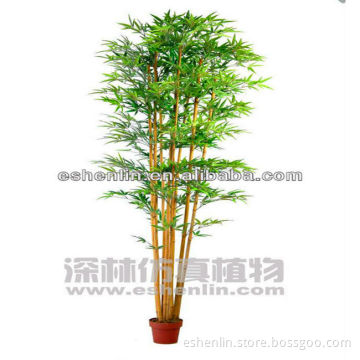 nearly natural 9' artificial bamboo,plastic lucky bamboo
